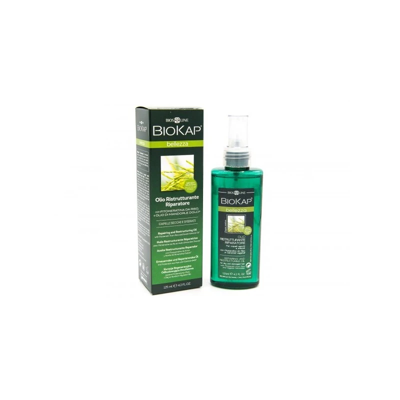 Biokap Olio Capelli Ristrutturante Riparatore - 125 Ml 3 Biokap Olio Capelli Ristrutturante Riparatore - 125 Ml