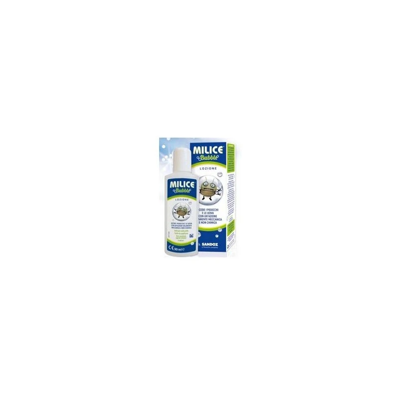 Milice Bubble Lozione Antipidocchi - 90 Ml 3 Milice Bubble Lozione Antipidocchi - 90 Ml