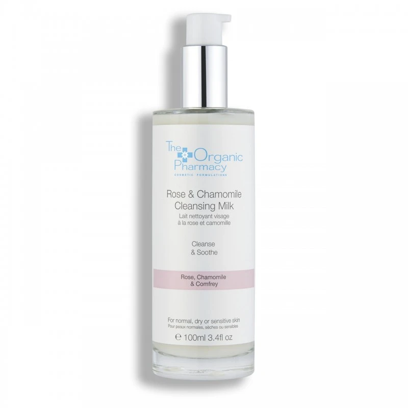 The Organic Pharmacy - Rose&Chamomille Cleansing Milk 3 The Organic Pharmacy - Rose&Chamomille Cleansing Milk